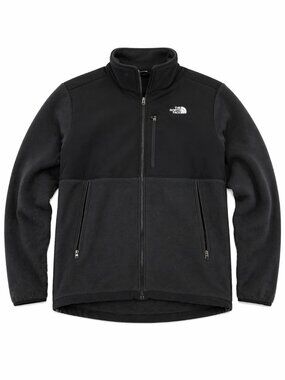 The North Face Men’s XL Fleece Jacket Black Full Zip Heavyweight